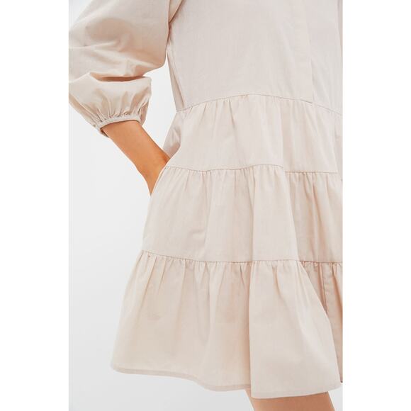 POMANDER PLACE Sandstone Mabel Mini Dress Size XL NWT Retail $128 Tuckernuck - Picture 5 of 7